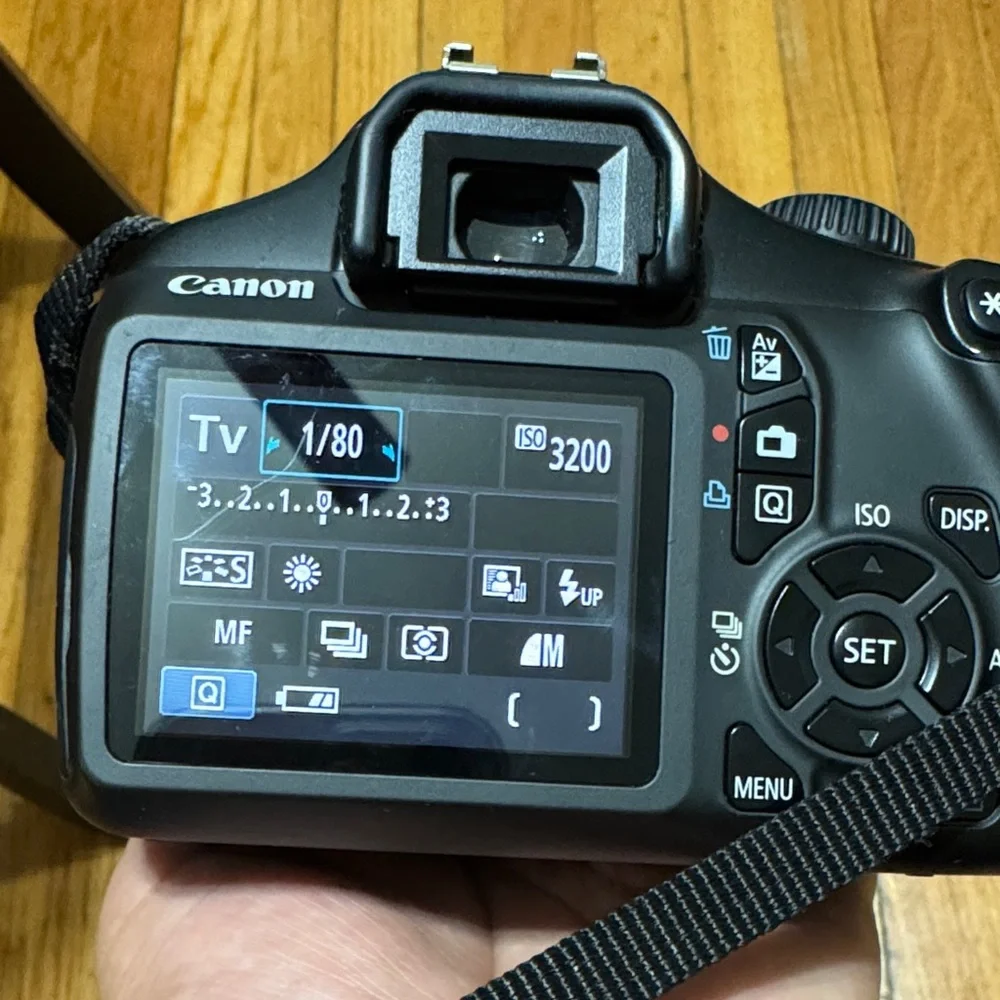Canon EOS Rebel T3 Black Digital Camera